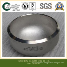 ASTM S32750 Stainless Steel Caps on Pipe